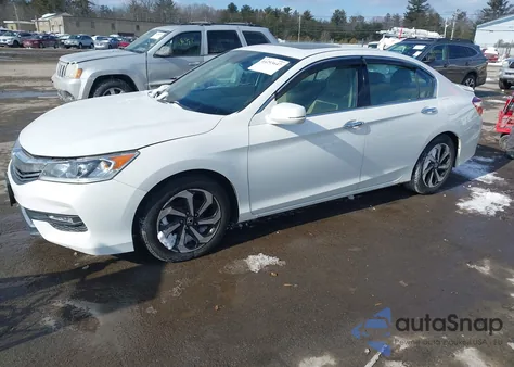 2016 Honda Accord Ex-L V-6 from USA, damaged, VIN 1HGCR3F04GA016154